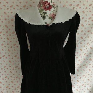 Velvet Goth Mini-dress